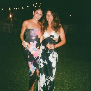 Eiko ai black floral dress